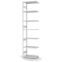 Fachbodenregal Anbauregal ORION PLUS, 3.000×750×400 mm, lichtgrau
