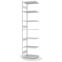 Fachbodenregal Anbauregal ORION PLUS, 3.000×750×500 mm, lichtgrau