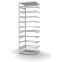 Pendelhefterregal Anbauregal ORION PLUS, 3.000×1.000×800 mm, lichtgrau