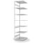 Fachbodenregal Anbauregal ORION PLUS, 3.000×750×800 mm, lichtgrau