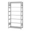 Pendelhefterregal Grundregal ORION PLUS, 2.000×1.000×400 mm, lichtgrau