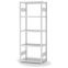 Fachbodenregal Grundregal ORION PLUS, 2.000×750×400 mm, lichtgrau