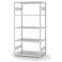 Antibakterielles Regal Grundregal ORION PLUS, 2.000×1.000×600 mm, verkehrsweiss