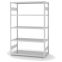 Fachbodenregal Grundregal ORION PLUS, 2.000×1.300×600 mm, lichtgrau