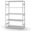 Fachbodenregal Grundregal ORION PLUS, 2.000×1.300×600 mm, lichtgrau