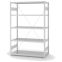 Fachbodenregal Grundregal ORION PLUS, 2.000×1.300×600 mm, lichtgrau
