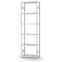 Fachbodenregal Grundregal ORION PLUS, 2.500×750×300 mm, lichtgrau