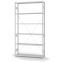 Fachbodenregal Grundregal ORION PLUS, 2.500×1.300×300 mm, lichtgrau