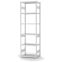 Fachbodenregal Grundregal ORION PLUS, 2.500×750×400 mm, lichtgrau