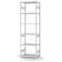 Fachbodenregal Grundregal ORION PLUS, 2.500×750×400 mm, lichtgrau