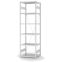 Fachbodenregal Grundregal ORION PLUS, 2.500×750×500 mm, lichtgrau