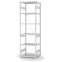 Fachbodenregal Grundregal ORION PLUS, 2.500×750×500 mm, lichtgrau