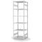 Fachbodenregal Grundregal ORION PLUS, 2.500×750×600 mm, lichtgrau