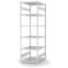 Fachbodenregal Grundregal ORION PLUS, 2.500×750×800 mm, lichtgrau