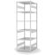 Fachbodenregal Grundregal ORION PLUS, 2.500×750×800 mm, lichtgrau