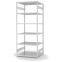 Fachbodenregal Grundregal ORION PLUS, 2.500×1.000×800 mm, lichtgrau