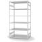 Fachbodenregal Grundregal ORION PLUS, 2.500×1.300×800 mm, lichtgrau