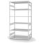 Fachbodenregal Grundregal ORION PLUS, 2.500×1.300×800 mm, lichtgrau