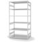 Fachbodenregal Grundregal ORION PLUS, 2.500×1.300×800 mm, lichtgrau