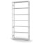 Fachbodenregal Grundregal ORION PLUS, 3.000×1.300×300 mm, lichtgrau