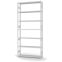 Fachbodenregal Grundregal ORION PLUS, 3.000×1.300×300 mm, lichtgrau