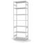 Fachbodenregal Grundregal ORION PLUS, 3.000×1.000×500 mm, lichtgrau