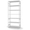 Fachbodenregal Grundregal ORION PLUS, 3.000×1.300×500 mm, lichtgrau