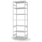 Fachbodenregal Grundregal ORION PLUS, 3.000×1.000×600 mm, lichtgrau