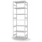 Fachbodenregal Grundregal ORION PLUS, 3.000×1.000×600 mm, lichtgrau