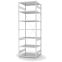 Fachbodenregal Grundregal ORION PLUS, 3.000×1.000×800 mm, lichtgrau