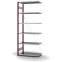 Fachbodenregal Anbauregal ORION PLUS, 2.500×1.000×500 mm, verzinkt