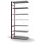 Fachbodenregal Anbauregal ORION PLUS, 3.000×1.300×600 mm, verzinkt