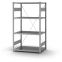 Edelstahlregal Grundregal ORION PLUS, 1.750×1.000×600 mm, Edelstahl