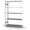 Profi-Lagerregal Anbauregal ORION PLUS, 2.000×1.300×500 mm, verzinkt