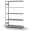 Fachbodenregal Anbauregal ORION PLUS, 2.000×1.300×500 mm, verzinkt