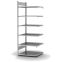Aktenregal Anbauregal ORION PLUS, 2.000×750×600 mm, verzinkt