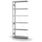 Fachbodenregal Anbauregal ORION PLUS, 2.500×1.000×300 mm, verzinkt