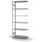 Fachbodenregal Anbauregal ORION PLUS, 2.500×1.000×400 mm, verzinkt