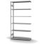 Fachbodenregal Anbauregal ORION PLUS, 2.500×1.300×400 mm, verzinkt