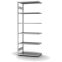 Fachbodenregal Anbauregal ORION PLUS, 2.500×1.000×500 mm, verzinkt