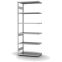 Fachbodenregal Anbauregal ORION PLUS, 2.500×1.000×500 mm, verzinkt