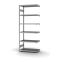 Wannenbodenregal Anbauregal ORION PLUS, 2.500×1.000×500 mm, verzinkt