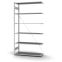 Profi-Lagerregal Anbauregal ORION PLUS, 2.500×1.300×500 mm, verzinkt