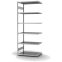 Fachbodenregal Anbauregal ORION PLUS, 2.500×1.000×600 mm, verzinkt
