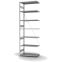 Fachbodenregal Anbauregal ORION PLUS, 3.000×1.000×500 mm, verzinkt