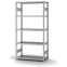 Fachbodenregal Grundregal ORION PLUS, 2.000×1.000×400 mm, verzinkt