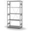 Fachbodenregal Grundregal ORION PLUS, 2.000×1.000×400 mm, verzinkt