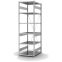 Fachbodenregal Grundregal ORION PLUS, 2.500×750×800 mm, verzinkt