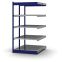 Fachboden-Rohrregal Anbauregal RR, 2.000×1.025×500 mm, verzinkt