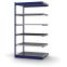 Fachboden-Rohrregal Anbauregal RR, 2.000×1.325×800 mm, verzinkt